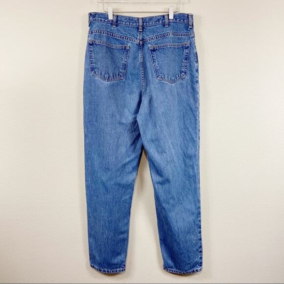 Vintage Lands End | High Waist Mom Jeans Sz 14 - Picture 2 of 6